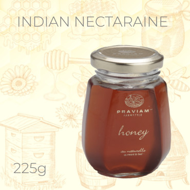 Indian Nectaraine Raw Honey 225g